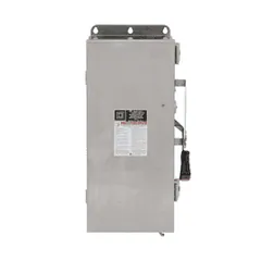 Schneider Electric HU363DS Safety switch, heavy duty, non fusible, 100A, 3 wire, 3 poles, 100hp, 600VAC/DC, Type 4, 4X, 5, 304 stainless steel — Akcesoria ogólne