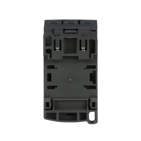 Schneider Electric LC1D12G7 IEC contactor, TeSys Deca, nonreversing, 12A, 7.5HP at 480VAC, up to 100kA SCCR, 3 phase, 3 NO, 120VAC 50/60Hz coil, open — Contactores y relés