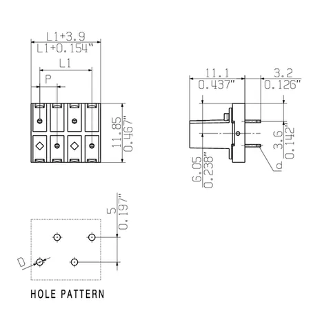 Weidmuller 1376480000 PCB Plug-in Connector 3.50 mm 12 Poles 180° 3.2SN OR TU — Accessori generali