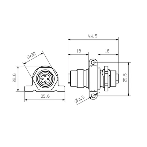 Weidmuller 8901640000 IE-M12-COUP — General Accessories