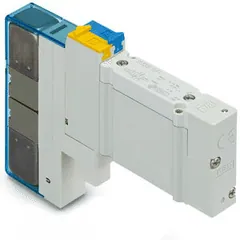 SMC SY3B00-5U1 SY3000, 5 Port Solenoid Valve, All Types - New Style, SY3B00-5U1 — Solenoid & Servo Valves