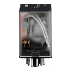 Schneider Electric 750XCXRCL-120A General purpose relay, SE Relays, 750R, 3PDT, 10A, 120 VAC, octal terminal 11 pins, clear cover with LED — Akcesoria ogólne