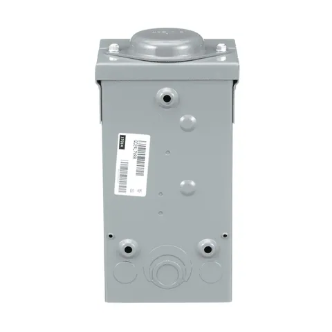 Schneider Electric QO24L70RB Load center, QO, 1 phase, 2 spaces, 4 circuits, 70A fixed main lugs, NEMA3R, UL — General Accessories