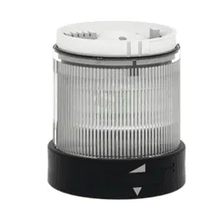 Schneider Electric XVBC4B7 Indicator Tower Light, Harmony XVB, Illuminated Unit, Plastic, Clear, 70mm, Flashing — Allgemeines Zubehör