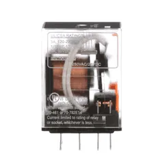 Schneider Electric 792XDX3C-12D Power relay, SE Relays, 4PDT, 3A, 12 VDC, low level bifurcated contacts, clear cover — Akcesoria ogólne