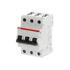 ABB 2CDS273001R0011 S203M-D1 Miniature Circuit Breaker - 3 Poles - D - 1 A — Control e HMI