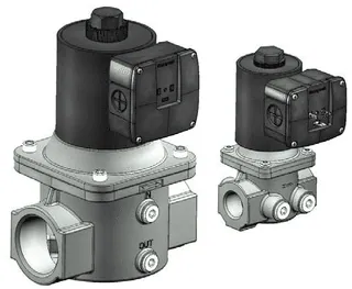 Honeywell VE4050A1002 GAS SOLENOID VALVE 2" 230V/50-60HZ — Solenoid & Servo Valves