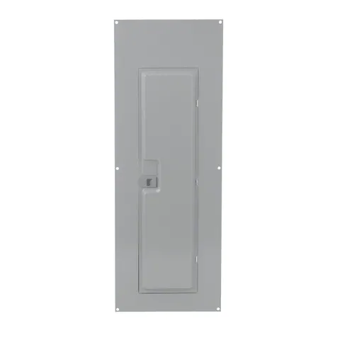 Schneider Electric QOC342MQS Replacement cover, QO, for 42 space load center with QDL main breaker, surface, gray — Allgemeines Zubehör