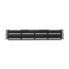 Panduit NK6PPG48Y Cat 6 Punchdown Keystone Patch Panel, 48 Port — Accessori generali