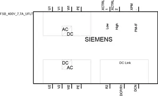 Siemens 6SL3210-1SE17-7UA0 Sinamics Converter 3AC 3,0kW UNFLT. — PLCs