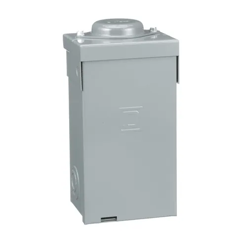 Schneider Electric QO24L70RB Load center, QO, 1 phase, 2 spaces, 4 circuits, 70A fixed main lugs, NEMA3R, UL — General Accessories