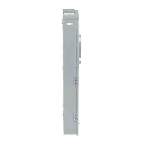 Schneider Electric RC816F200C Meter mains, Homeline, CSED, ringless socket, 200A, surface mount, maximum 8 spaces, 16 circuits, no bypass — General Accessories