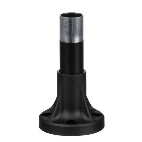 Schneider Electric XVBZ02 Fixing Base, 70mm, black plastic mounting base, black aluminium support tube — General Accessories