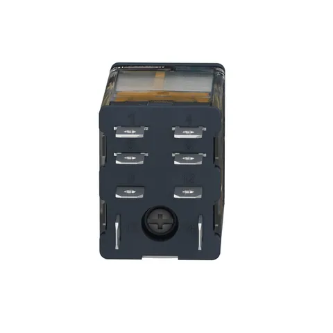 Schneider Electric RPM21BD plug-in relay, Harmony electromechanical relays, 15A, 2CO, lockable test button, 24V DC — Styczniki i przekaźniki