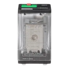 Schneider Electric 788XBXRM4L-240A General purpose relay, SE Relays, 788R, DPDT, 10A, 240 VAC, Quick terminal, clear cover with LED, lock push button — Akcesoria ogólne