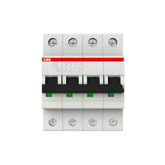 ABB S204-C25 Miniature Circuit Breaker - 4P - C - 25A — Power Supply