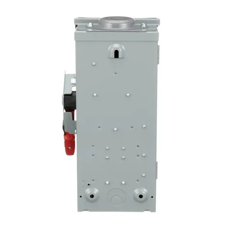 Schneider Electric H361RB Safety switch, heavy duty, fusible, 30A, 3 wire, 3 poles, 20hp, 600VAC/DC, Type 3R, bolt on hub provision — Accessori generali