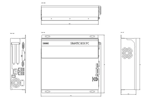 Siemens 6ES7647-6CE66-0GB1 SIMATIC IPC627C (BOX PC) — General Accessories