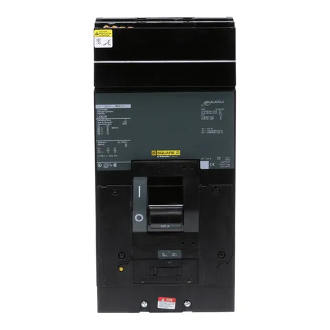 Schneider Electric LA36200 Circuit breaker, LA, 200A, 3 pole, 600VAC, 22kA, 250VDC, 10kA, I-Line, thermal magnetic — General Accessories