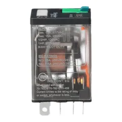 Schneider Electric 782XBXM4L-48D Power relay, SE Relays, 15A, DPDT, 48 VDC, cover with locking push button and LED — Akcesoria ogólne
