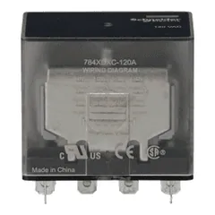 Schneider Electric 784XDXC-120A Power relay, SE Relays, 15A, 4PDT, 120 VAC, clear cover — Akcesoria ogólne