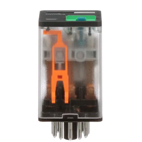 Schneider Electric 750XCXRM4L-12D General purpose relay, SE Relays, 750R, 3PDT, 10A, 12VDC, octal terminal 11 pins, LED clear cover, lock push button — Akcesoria ogólne
