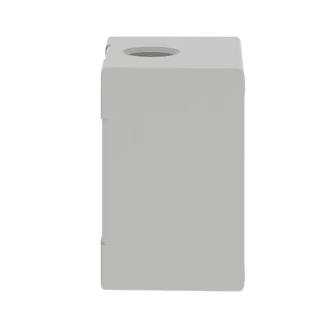 Schneider Electric XAPG19201 Die cast empty control station, Harmony XAP, XB2 SL, zinc alloy, grey, 1 cut out, 22mm, 80x80x51.5mm — Controllers & Regulators