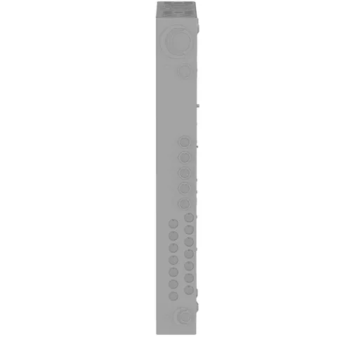 Schneider Electric QO124M150P Load center, QO, 1 phase, 24 spaces, 36 circuits, 150A convertible main breaker, PoN, NEMA1, UL — General Accessories
