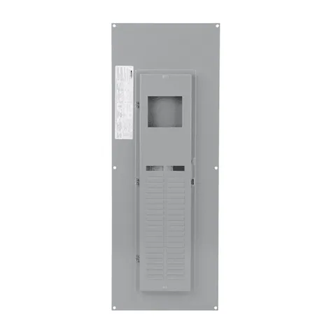 Schneider Electric QOC342MQS Replacement cover, QO, for 42 space load center with QDL main breaker, surface, gray — Allgemeines Zubehör