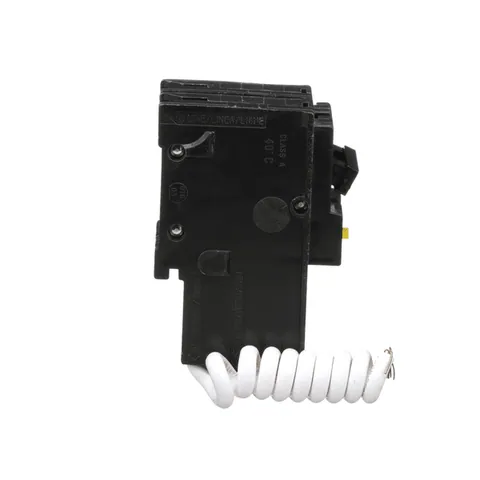 Schneider Electric HOM250GFI Homeline Miniature Circuit Breaker, 50A, 2 Pole, 120/240VAC, 10kA AIR, Ground Fault Class A, Plug In — General Accessories