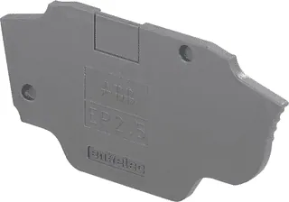 ABB 1SNK505910R0000 ES4 End Section - Dark Grey — General Accessories