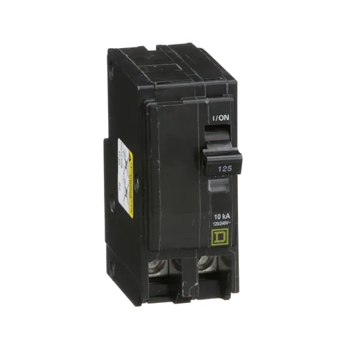 Schneider Electric QO2125 Mini circuit breaker, QO, 125A, 2 pole, 120/240VAC, 10kA, plug in mount — General Accessories