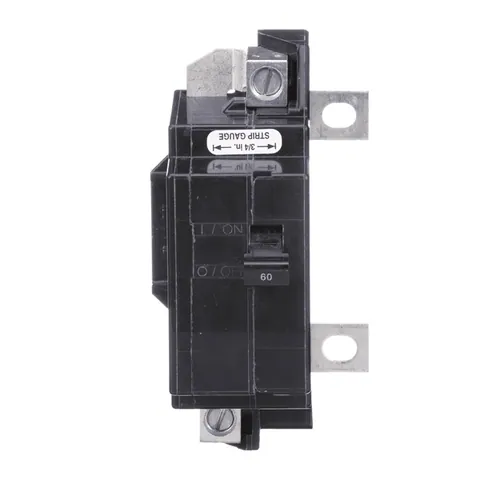 Schneider Electric QOM60VH Main breaker, QO, 60A, 2 pole, 120/240VAC, 22kA, bolt on mount — General Accessories