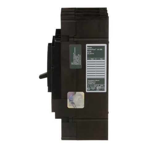 Schneider Electric JGL36175 Circuit breaker, PowerPacT J, 175A, 3 pole, 600VAC, 18kA, lugs, thermal magnetic, 80% — Accessori generali