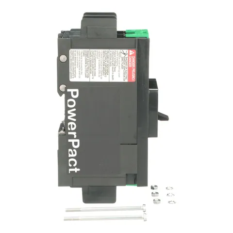 Schneider Electric BDF26030 Circuit breaker, PowerPacT B, 30A, 2 pole, 600Y/347VAC, 14kA, terminal nut, thermal magnetic, 80% — PLCs