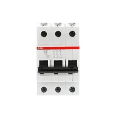 ABB 2CDS253001R0084 Miniature Circuit Breaker - 3P - C - 8 A — Control e HMI