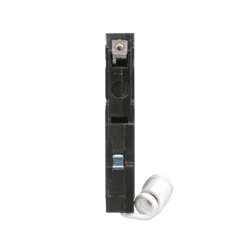 Schneider Electric QOB120GFI Mini circuit breaker, QO, 20A, 1 pole, 120VAC, 10kA, 6mA grd fault A, pigtail, bolt on mount — Accessori generali