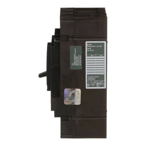 Schneider Electric JGL36150 Circuit breaker, PowerPacT J, 150A, 3 pole, 600VAC, 18kA, lugs, thermal magnetic, 80% — Accessori generali