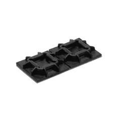 Panduit SGABM20-AV-C300 Super-Grip® SGABM20-AV-C300 Super-Grip™ Mount, Black, High Heat/UV PA6.6, VHB — Connectors & Plugs
