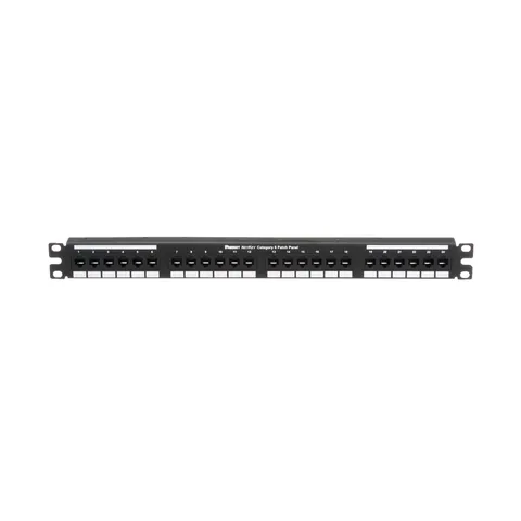 Panduit NK6PPG24Y Cat 6 Punchdown Keystone Patch Panel, 24 Port — Accessori generali