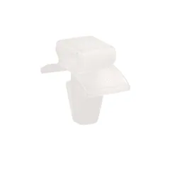 Panduit PWMS-H25-M Cable Tie Mount, Natural, PA 6.6, Push Barb, 0.71x0.37" — Connettori e spine