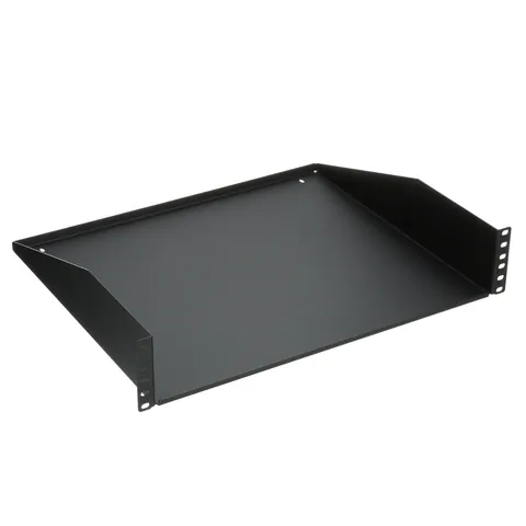 Panduit SRM19FM2 Steel Rack Mount Shelf, 2-Post, 2 RU — Control Cabinets & Enclosures