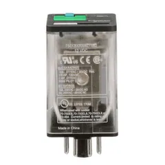 Schneider Electric 750XBXRM4L-12D General purpose relay, SE Relays, 750R, DPDT, 10A, 12 VDC, octal terminal 8 pins, clear cover with LED, lock push button — Akcesoria ogólne