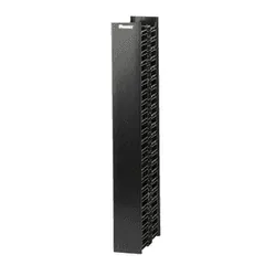 Panduit WMPV22E NetRunner™ Vertical Dual-Sided Manager, 22RU, 4.9 in. Wide — Control Cabinets & Enclosures