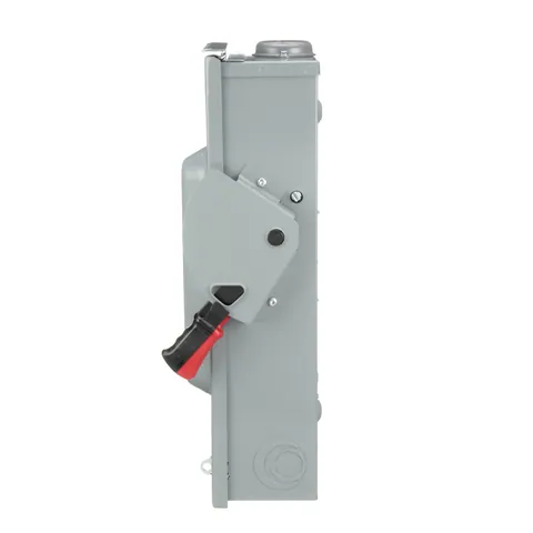 Schneider Electric H223NRB Safety switch, heavy duty, fusible, 100A, 3 wire, 2 poles, 1 neutral, 30hp, 240VAC/250VDC, Type 3R, bolt on hub provision — Akcesoria ogólne