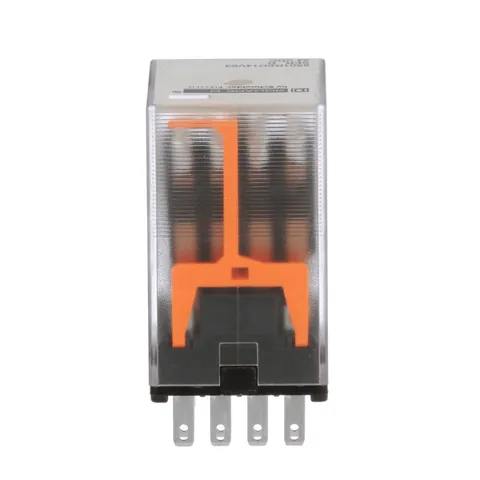 Schneider Electric 8501RSD14V53 Plug in relay, Type R, miniature, 0.5 HP at 277 VAC, 8A resistive at 120 VAC, 14 blade, 4PDT, 4 NO, 4 NC, 24 VDC coil — General Accessories