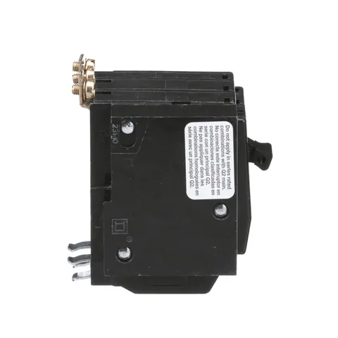 Schneider Electric QOB3501021 Mini circuit breaker, QO, 50A, 3 pole, 120/240VAC, 10kA, bolt on mount, AC shunt — General Accessories