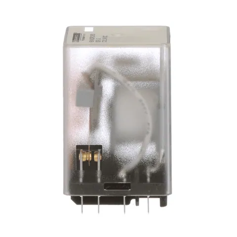 Schneider Electric 8501KUDR12V53 Plug in relay, Type KU, blade, 0.5 HP at 240 VAC, 10A resistive at 120 VAC, 8 blade, DPDT, 2 NO, 2 NC, 24 VDC coil — General Accessories