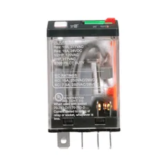 Schneider Electric 783XCXM4L-24A Power Relay, General Purpose Relays, 3PDT, LED clear cover, lock push button, faston terminals, 15A, 24V DC, 3NO + 3NC — Akcesoria ogólne