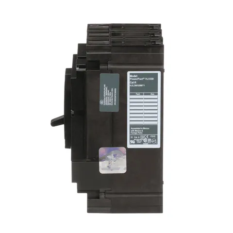 Schneider Electric HJL36030M71 Motor circuit protector, PowerPacT H, 30A, 3 pole, 600VAC, 25kA, lugs, thermal magnetic, 80% — Accessori generali